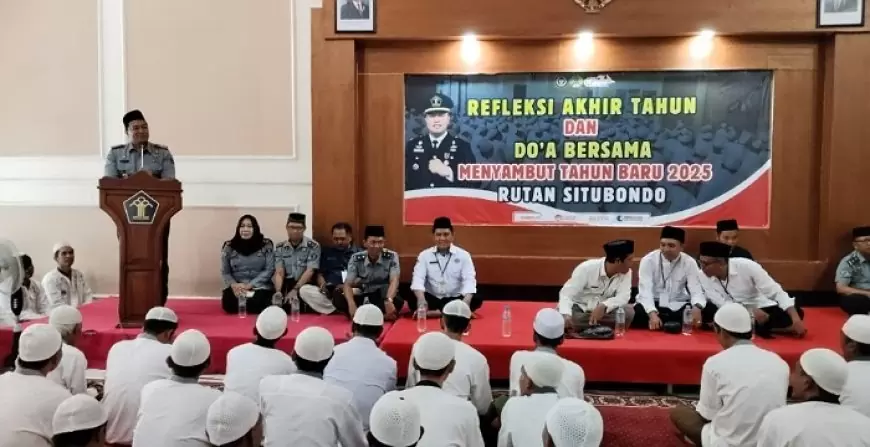 Doa Bersama di Rutan Situbondo, Refleksi Akhir Tahun 2024 untuk Perubahan Positif