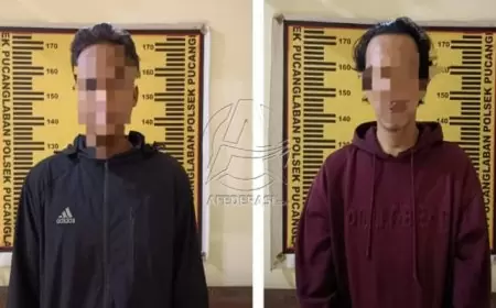 Polsek Pucanglaban Bekuk Komplotan Pengedar Miras Ilegal di Tulungagung