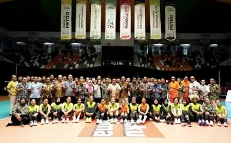 Revitalisasi GOR Tridarma Petrokimia Gresik Siap Jadi Venue Ajang Nasional dan Internsional 