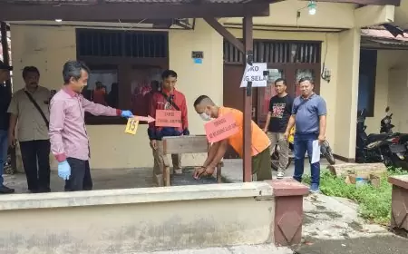 Rekonstruksi Kasus Pembunuhan Syamsul Hadi di Situbondo, Tersangka Tunjukkan 32 Adegan