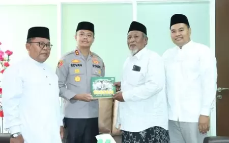 Jaga Kondusifitas, Kapolres Gresik AKBP Rovan Gelar Sinergitas dengan MUI dan GKI Gresik