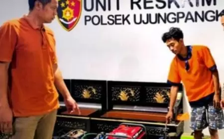 Nekat Mencuri Peralatan Kerja di Tempat Kerjanya, Pemuda Gresik Diamankan Polisi