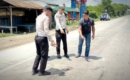 Bus Vs Motor di Jalur Tengkorak Raya Duduksampeyan, Pengendara Motor Tewas