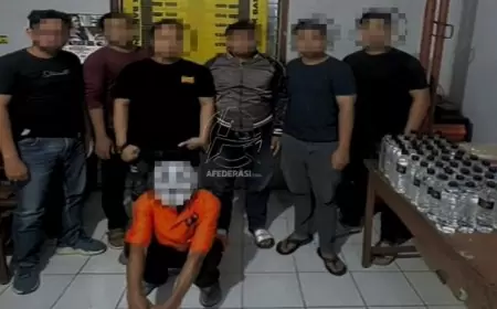 Razia Miras Ilegal di Tulungagung, Polisi Bekuk Penjual Saat Transaksi