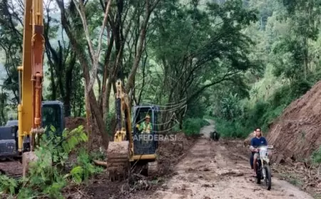 Tertutup Longsor selama 4 Hari, Akses Ke Ranugumbolo Kembali Bisa dilalui