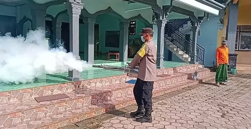 Cegah DBD Meluas, Tiga Pilar di Trenggalek Gelar Fogging
