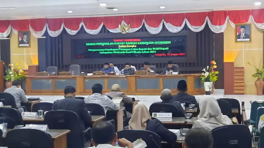 DPRD Situbondo Umumkan Akhir Masa Jabatan dan Penetapan Pasangan Bupati Terpilih