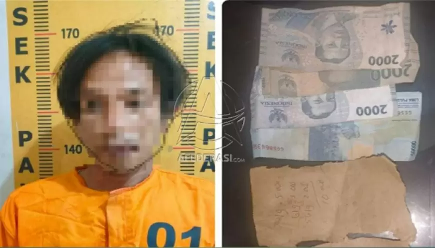Polsek Pakel Gerebek Bandar Togel di Warung Kopi, Seorang Pria Diamankan