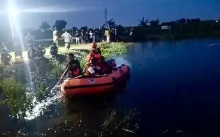 Empat Remaja di Gresik Tenggelam 2 Berhasil Selamat 2 Belum Ditemukan