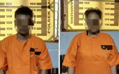 Gagal Gasak Kotak Amal, Pasutri Muda Asal Kediri Dibekuk Warga