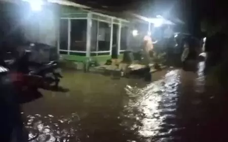 Puluhan Rumah Warga di Mlandingan Situbondo Terendam Banjir