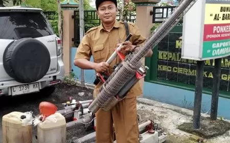 Pemdes Dampaan Foging Sarang Nyamuk