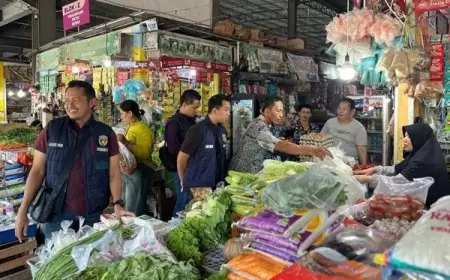 Jelang Ramadhan, Satgas Pangan Polres Gresik Pantau Stabilitas Harga 