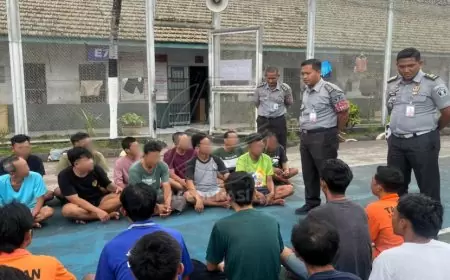 Lapas Banyuwangi Geledah Kamar Hunian Secara Acak Deteksi Dini Ganguan Kamtib