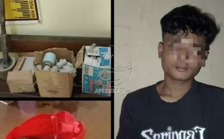 Jual Bubuk Mercon via COD, Pemuda Pucanglaban Diciduk Polisi