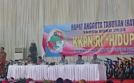 RAT KPRI Hidup Tulungagung, Luncurkan Usaha Rumah Kost dan Bagikan Doorprize