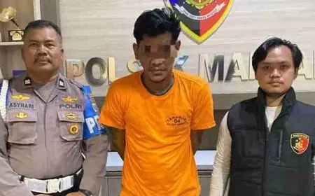 Terekam CCTV, Pelaku Pencurian di Perum GKB Diringkus Polisi Ternyata Tetangga