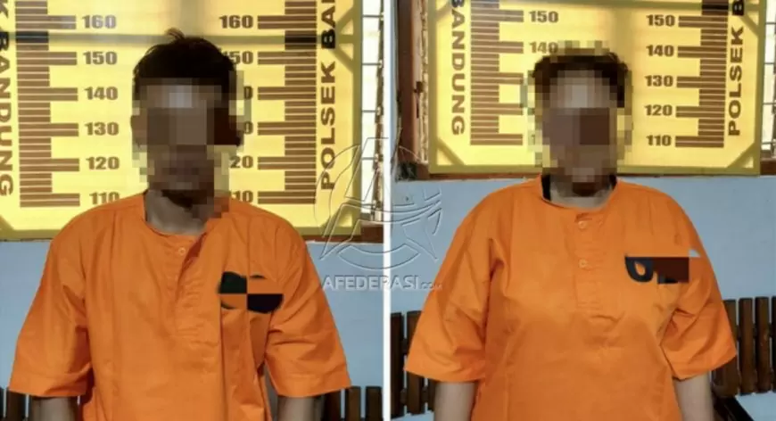 Gagal Gasak Kotak Amal, Pasutri Muda Asal Kediri Dibekuk Warga