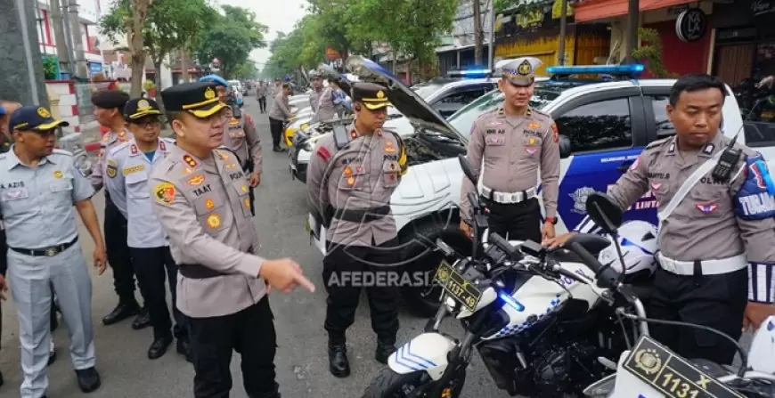 Polres Tulungagung Gelar Operasi Keselamatan Semeru 2025, Fokus Tertib Lalu Lintas Jelang Ramadan