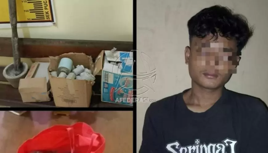 Jual Bubuk Mercon via COD, Pemuda Pucanglaban Diciduk Polisi