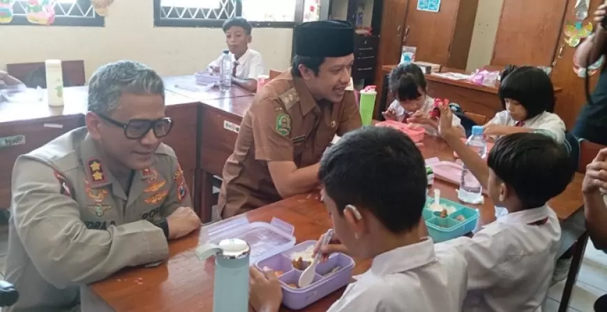 Polres dan Pemkab Trenggalek Luncurkan Program Makan Bergizi Gratis untuk Anak Berkebutuhan Khusus