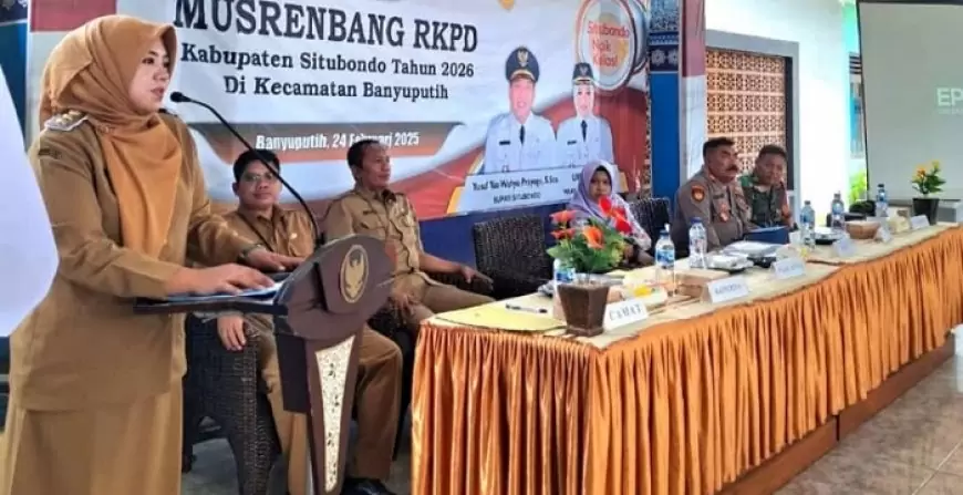 Hari Pertama Kerja, Wabup Situbondo Hadiri Musrenbang dan Tekankan Inovasi Pembangunan