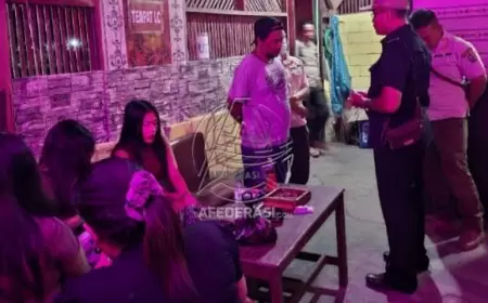 Satpol PP Tulungagung Sisir Tempat Karaoke, Tegaskan Larangan Beroperasi Selama Ramadan