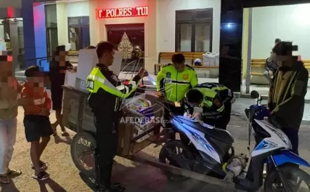 Nekat Gelar Sahur On The Road Pakai Sound Horeg, Sejumlah Pemuda di Tulungagung Diamankan