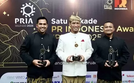 Petrokimia Gresik Raih Penghargaan Tertinggi di Ajang Pria 2025.