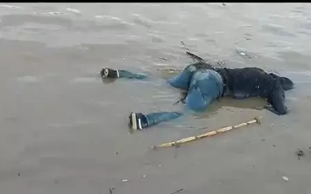 Mayat Pemuda Asal Lamongan Ditemukan Terapung di Muara Bengawan Solo