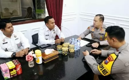 Perkuat Sinergi, Kalapas Tulungagung Sambangi Polres Bahas Pengamanan dan Pencegahan Narkoba