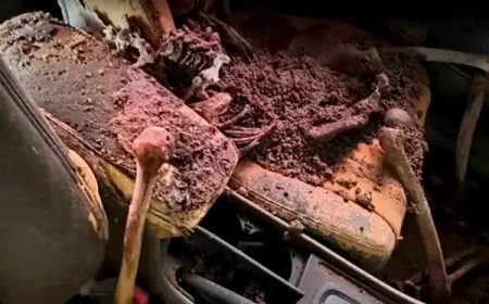 Geger, Kerangka Manusia di Jok Mobil Asrama Polsek Ujungpangkah