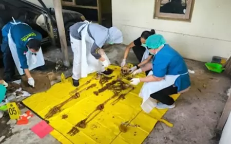 Identitas Kerangka Manusia di Asrama Polsek Ujungpangkah Gresik Mulai Terkuak