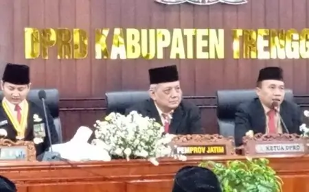 Bupati dan Wakil Bupati Trenggalek Resmi Bertugas, DPRD Dorong Penyusunan RPJMD