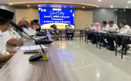 Pastikan Layanan Optimal, Komisi C DPRD Tulungagung Tinjau Pelayanan RSUD dr. Iskak