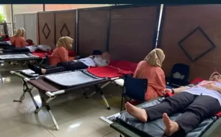 RSUD dr. Iskak Gelar Aksi Donor Darah, 45 Kantong Disumbangkan ke PMI