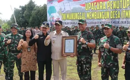 TMMD ke-123 di Tulungagung Resmi Ditutup, Kasdam V/Brawijaya: Semua Sasaran Tuntas 100 Persen