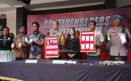 Bersih-bersih Narkoba, Polres Tulungagung Tangkap 25 Pengedar dalam 22 Hari