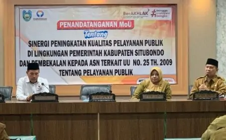 Dorong Pelayanan Publik Transparan, Pemkab Situbondo Gandeng Ombudsman RI