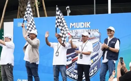 Mudik Gratis, PNM Berangkatkan Ribuan Pemudik dalam Program Mudik Bersama BUMN 2025