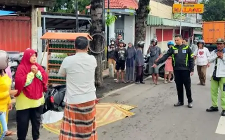 Kecelakaan Maut di Situbondo, Seorang Perempuan Tewas Setelah Terjatuh dan Terlindas Truk