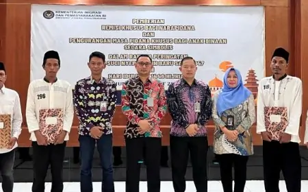 275 Warga Binaan Rutan Situbondo Terima Remisi Idul Fitri, 3 Orang Langsung Bebas