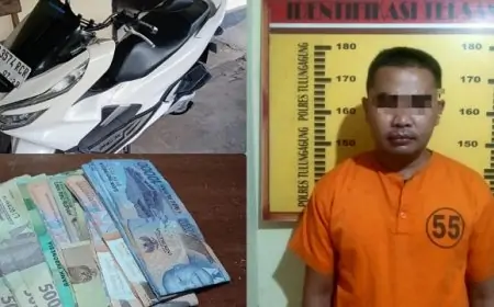 Residivis Spesialis Pembobol Rumah di Tulungagung Kembali Diringkus Polisi