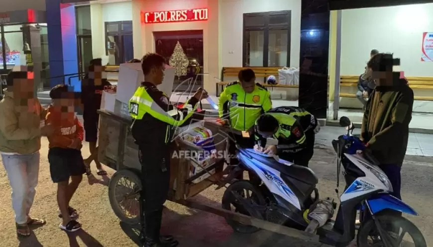 Nekat Gelar Sahur On The Road Pakai Sound Horeg, Sejumlah Pemuda di Tulungagung Diamankan