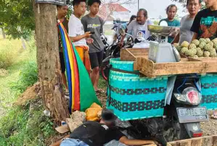 Penjual Buah Srikaya sal Tuban Ditemukan Tewas di Lapak Jualan 
