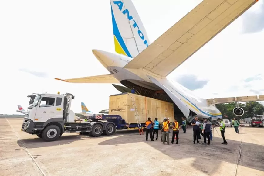 Freeport Datangkan Komponen Gunakan Pesawat Kargo Antonov
