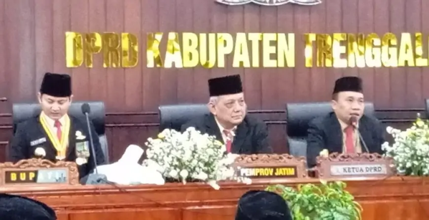 Bupati dan Wakil Bupati Trenggalek Resmi Bertugas, DPRD Dorong Penyusunan RPJMD