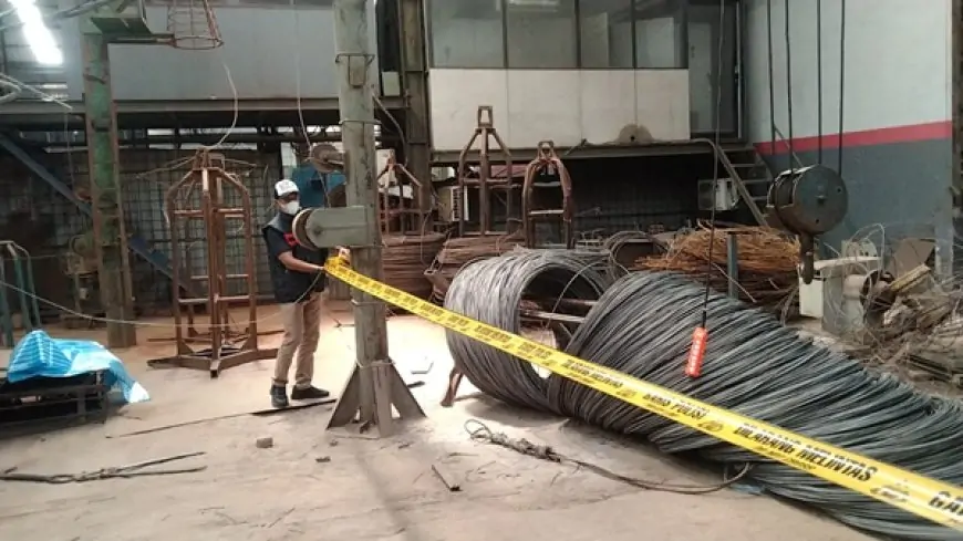 Nahas, Pekerja Outshourching di Gresik Asal Kediri Tewas Tertimpa Gulungan Kawat 2 Ton