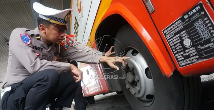 Tes Urine di Ramp Check Tulungagung, Seorang Crew Bus Positif Ampethamin