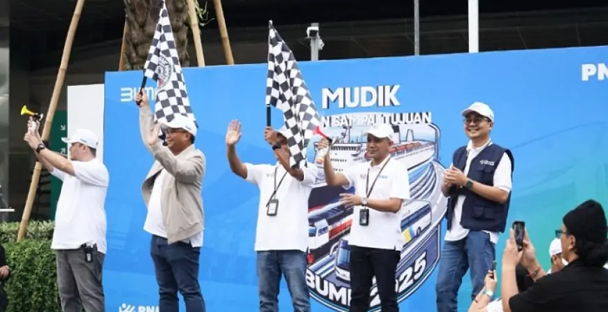 Mudik Gratis, PNM Berangkatkan Ribuan Pemudik dalam Program Mudik Bersama BUMN 2025